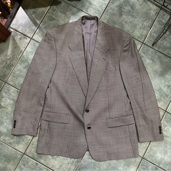 golden farley Suits & Blazers Vtg Mens Tartan Blazer Suit Jacket